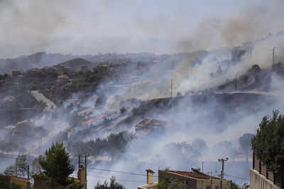 Wildfires burn coastal homes, forests in Greece as Europe's heatwave spreads east