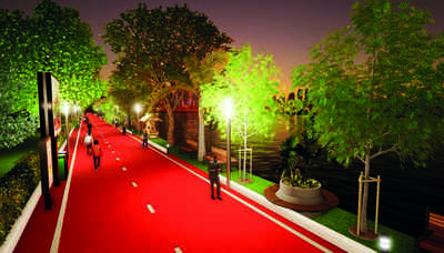 1.8km-long synthetic jogging/walking track to be developed around Kargil Park