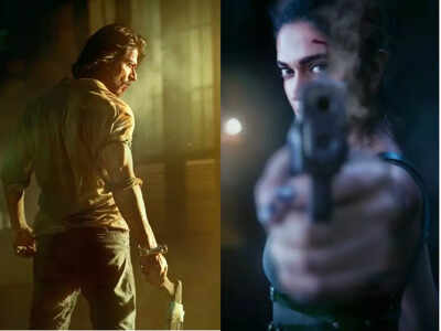 Deepika Padukone looks fierce in motion poster of Shah Rukh Khan ...