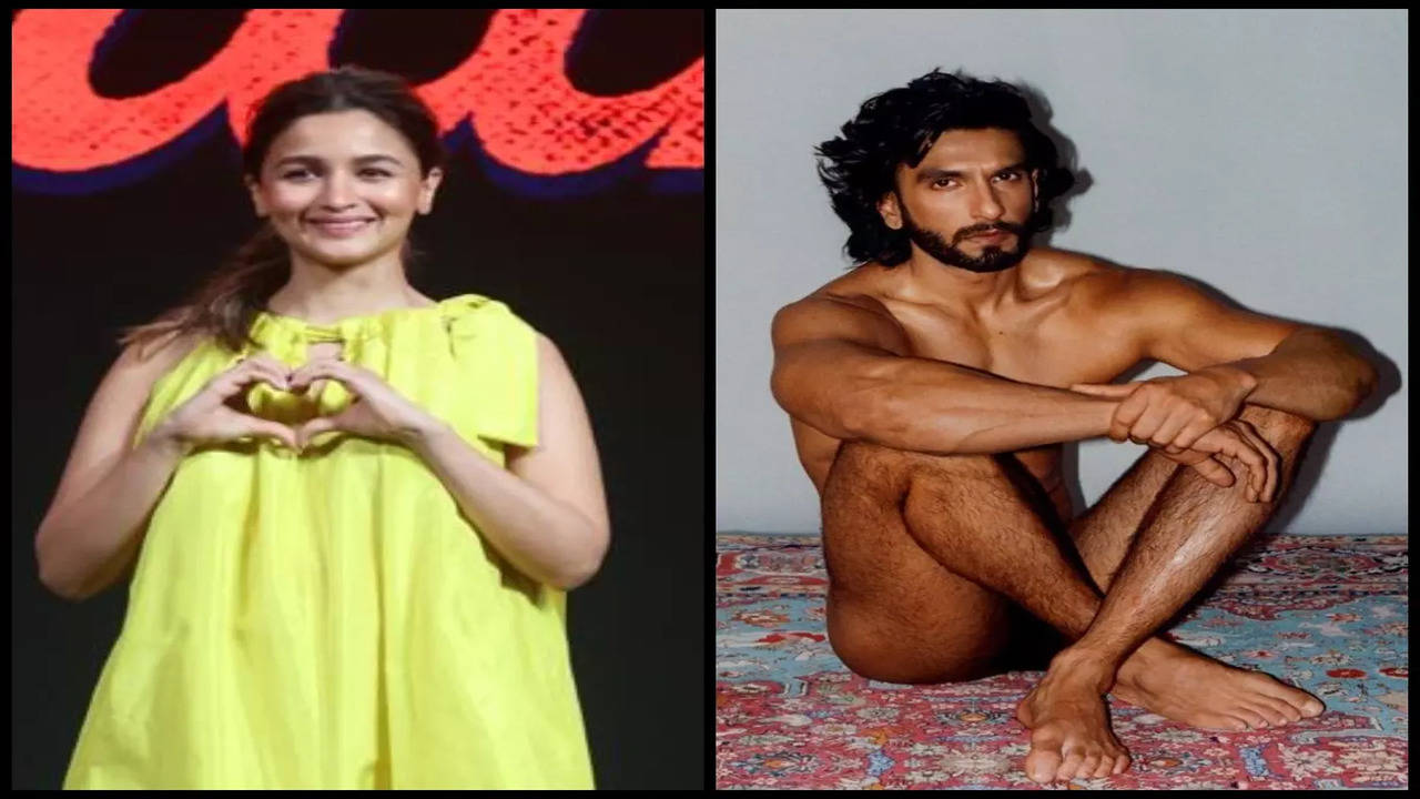 Alaya Bhat Xxx - Mom-to-be Alia Bhatt reacts to Ranveer Singh's nude photoshoot: I don't  like anything negative said about my favourite - Times of India