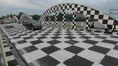 Napier bridge redesigned for 44th Chess Olympiad