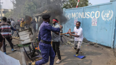 Indian peacekeepers thwarted attempts by protesters to ransack UN offices in DR Congo: Army