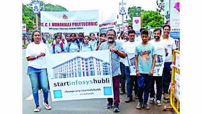 Campaign launched for Infosys Hubballi