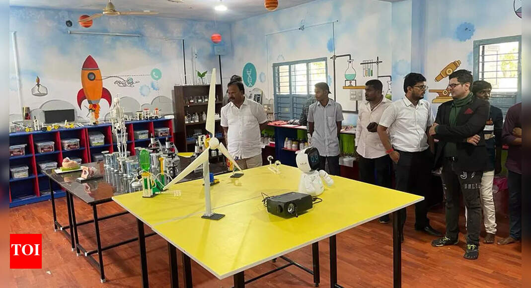 Govt College Units Up Robotic Lab To Make College students Futureready