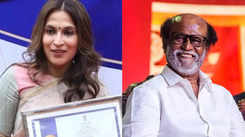Superstar Rajinikanth honoured by Income Tax Department; Aishwaryaa says she is 'Proud daughter of a high and prompt taxpayer'