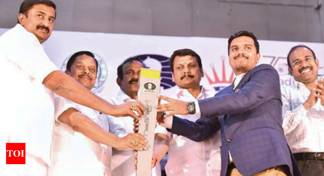 Chess Olympiad 2022: Torch Relay For 44th Chess Olympiad Reaches Tamil  Nadu's Coimbatore