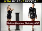 Latex love - Who wore it better, Shehnaaz Gill or Mahira Sharma?