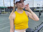 Tennis player Eugenie Bouchard will mesmerise you in these pictures