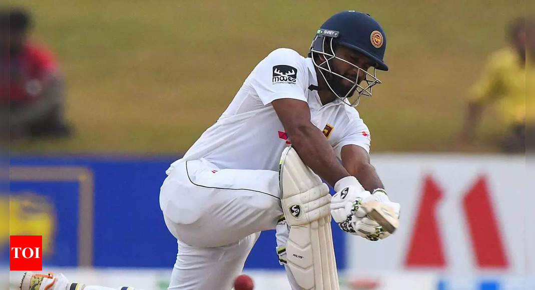 2nd Test, Day 3: Dimuth Karunaratne bats through pain, Sri Lanka lead swells in Galle | Cricket News – Times of India