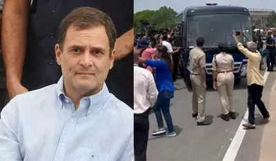 Rahul Gandhi released from detention: Delhi Police