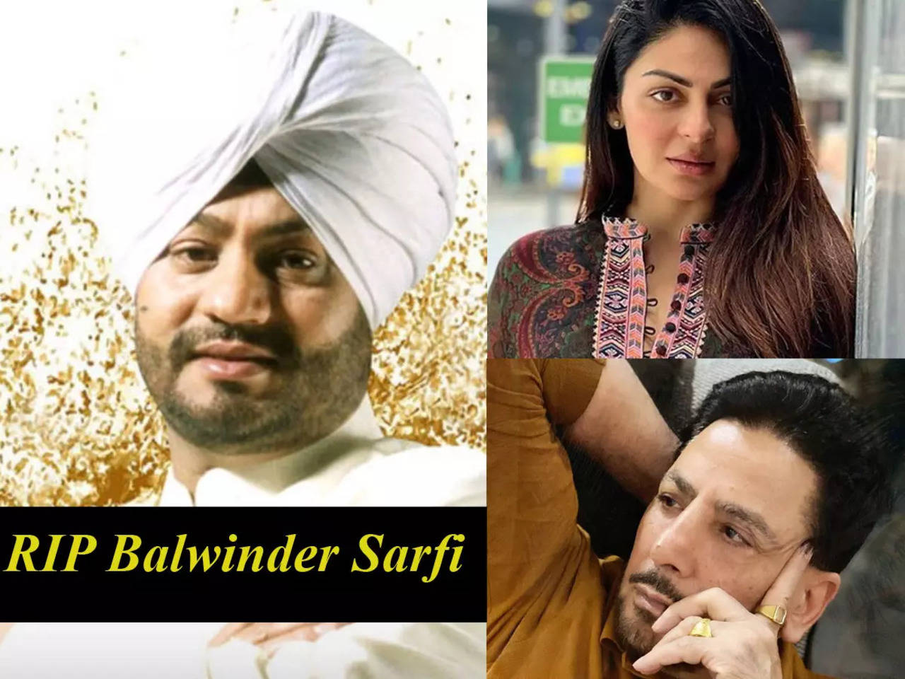 RIP Balwinder Safri Neeru Bajwa, Gurdas Maan, and other Punjabi stars share condolences Punjabi Movie News