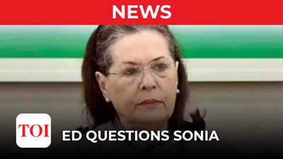 National Herald case: Sonia Gandhi leaves ED office after 6 hours of questioning