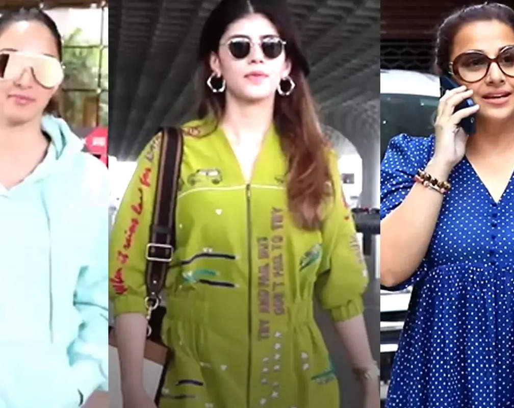 
#CelebrityEvenings: From Kiara Advani to Sanjana Sanghi, Bollywood celebs spotted in Mumbai
