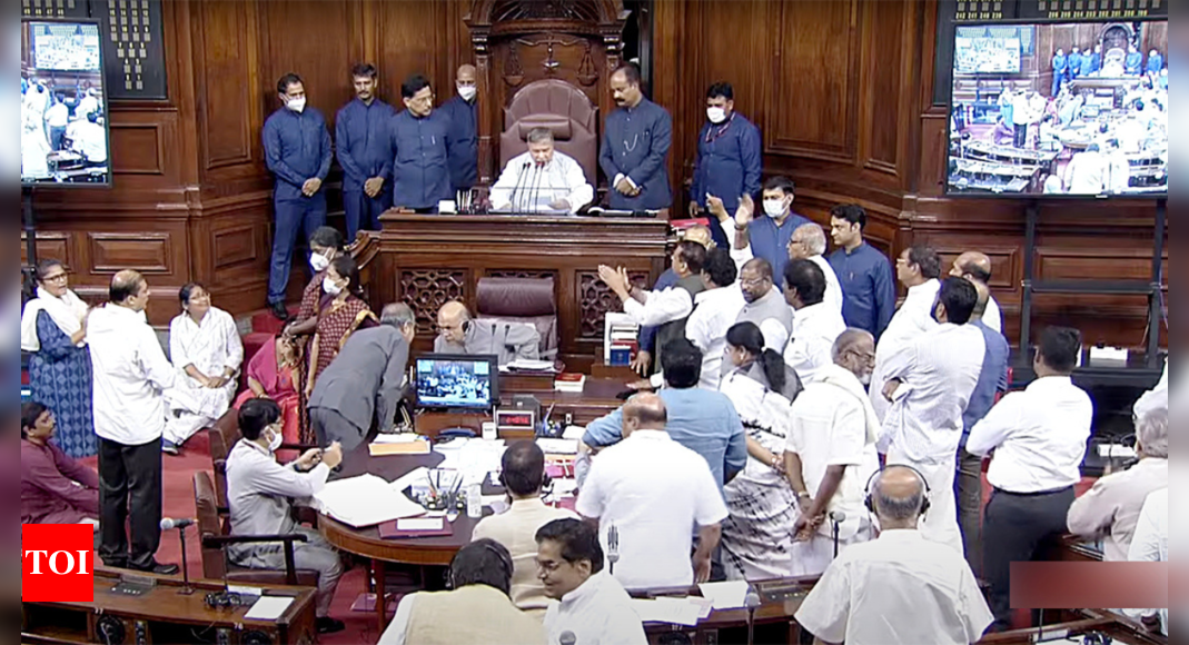 Rajya Sabha MPS Suspended: Record 19 Opposition MPs Suspended For This ...