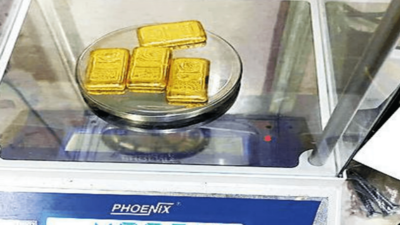 Gold worth Rs 52 lakh seized from Bangkok flights in 3 days at Kolkata airport