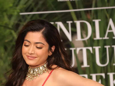 Rashmika Mandanna makes ramp debut
