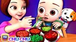 English Nursery Rhymes: Kids Video Song in English 'I Like Vegetables'