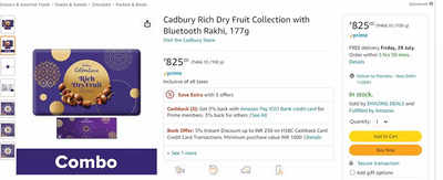 Cadbury's has a limited edition Bluetooth-enabled Rakhi: Price, how it works and all other details