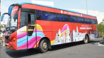 Chess Olympiad: Free ‘hop-on hop-off’ busses launched between Chennai and Mamallapuram