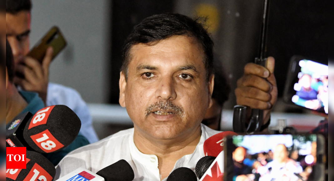 AAP’s Sanjay Singh 20th opposition Rajya Sabha MP to be suspended | India News – Times of India
