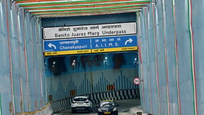 Delhi: Benito Juarez underpass to work both ways, in 2 shifts
