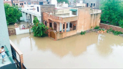 Faulty drainage floods Jodhpur during monsoon