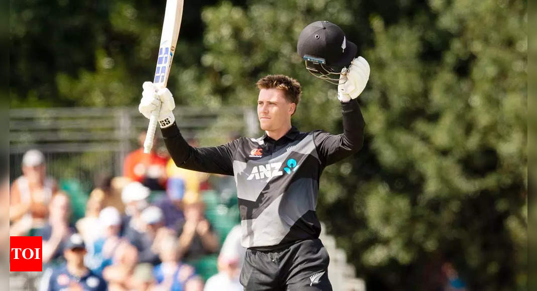 1st T20I: Finn Allen and Ish Sodhi star as New Zealand rout Scotland by 68 runs | Cricket News – Times of India
