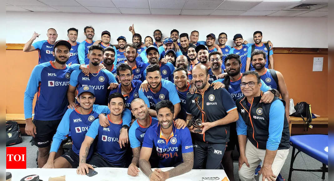 India vs West Indies, 3rd ODI: Very proud of the way we played the whole series, says Shikhar Dhawan | Cricket News – Times of India