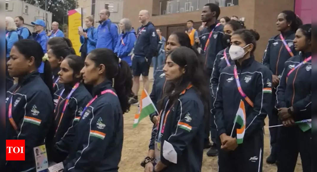 Indian flag hoisted at CWG Village in Birmingham | Commonwealth Games 2022 News – Times of India