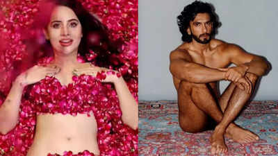 400px x 225px - Urfi Javed finally talks on Ranveer Singh's Nude Pics: \