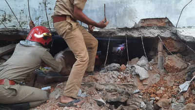 Kerala: 13-year-old dies, grandpa injured as two-storey building collapses in Ernakulam