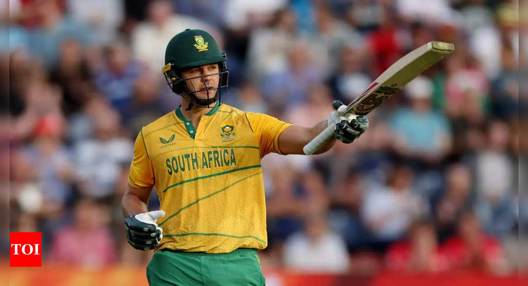 Rilee Rossouw, Tabraiz Shamsi star as South Africa level T20I series against England | Cricket News – Times of India