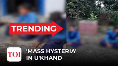 'Mass hysteria' in U'khand: Video of girl students screaming in govt school goes viral