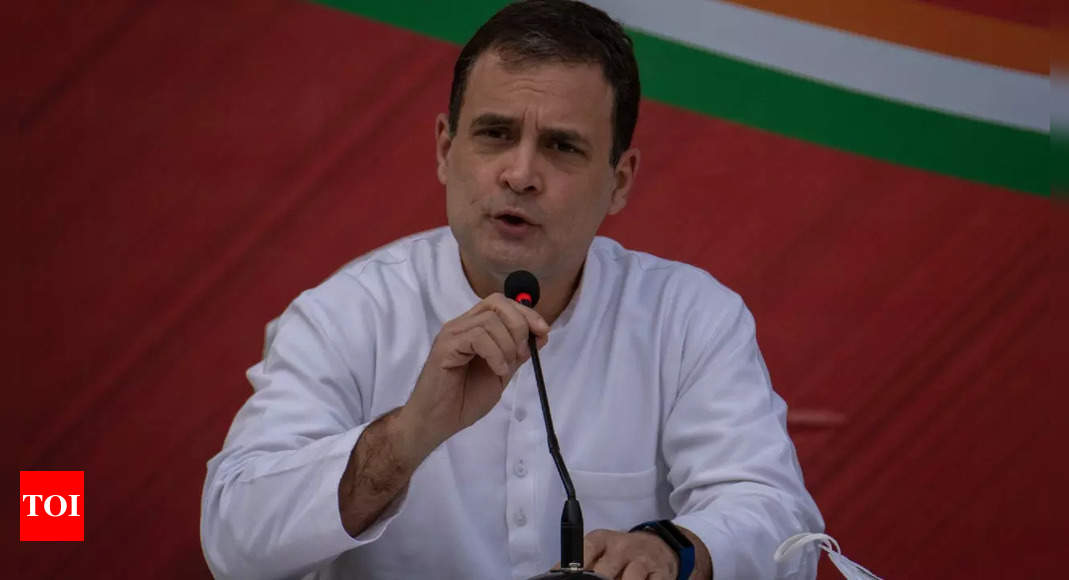 Which ruling forces are giving protection to spurious liquor mafias in Gujarat, asks Rahul Gandhi | India News – Times of India
