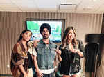 Post attending concert, Priyanka Chopra shares fun-filled pictures with Diljit Dosanjh & bestie Lilly Singh