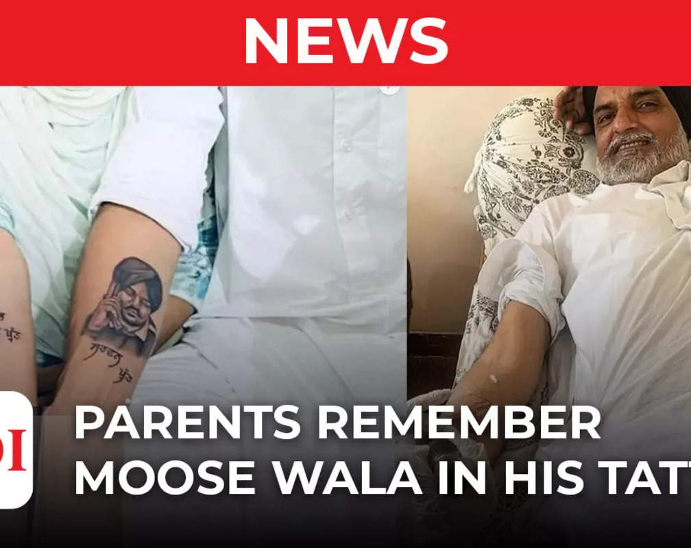 
Sidhu Moose Wala's parents get son's tattoo after two months of his killing
