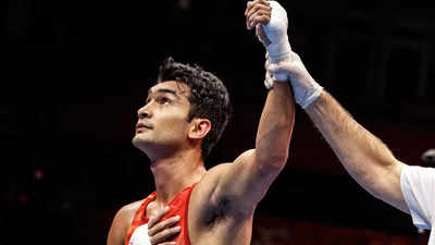 Indian Boxers Vikas Krishan Amit Paghal Shine At Asiad 2018