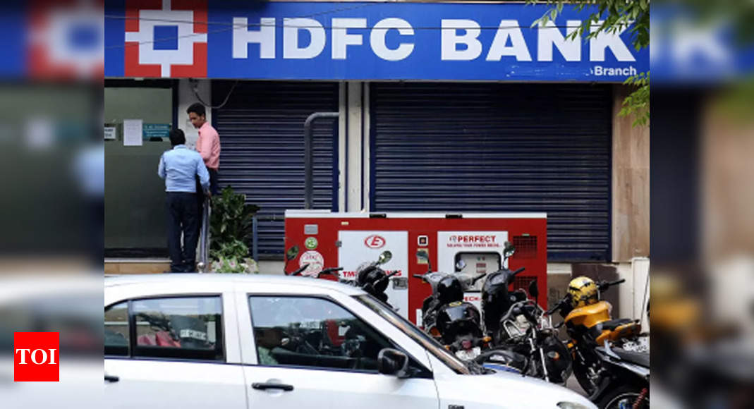 HDFC reports 5% growth in Q1 consolidated net, limited by impact of rate hikes – Times of India