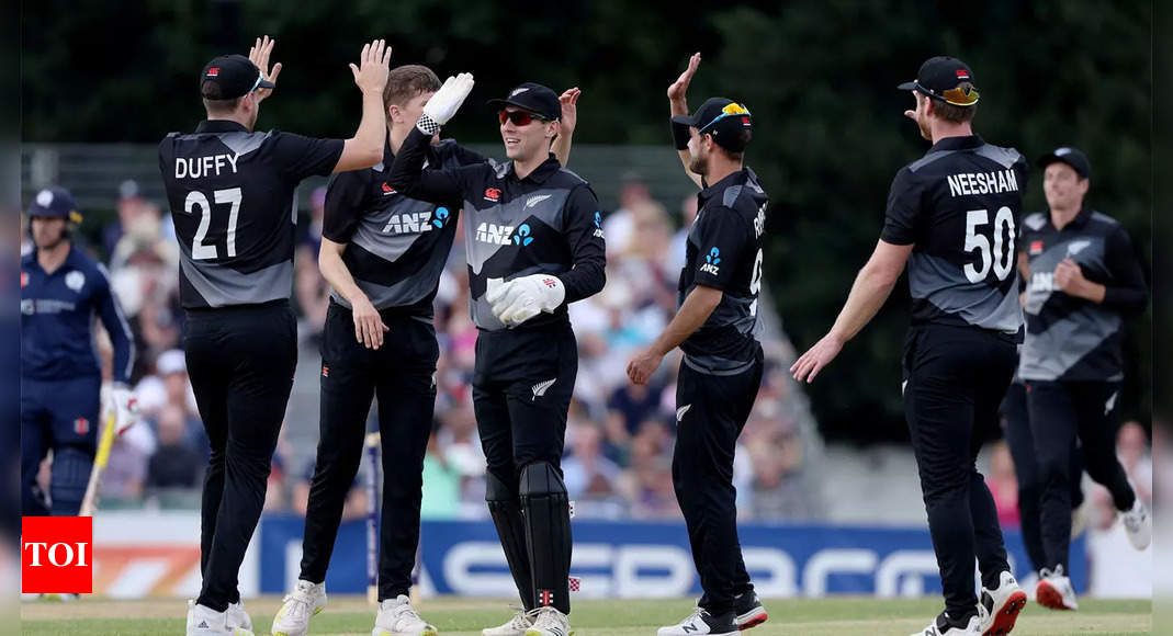 2nd T20I: New Zealand thrash Scotland by 102 runs to seal series | Cricket News – Times of India