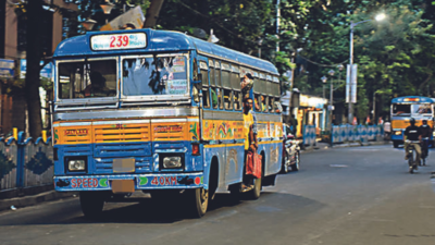 Buses Short-terminate Trips, Leave Commuters In The Lurch | Kolkata News – Times of India