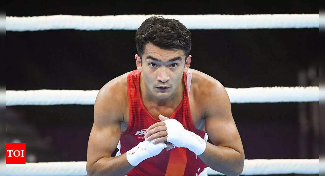 CWG 2022: Clinical Shiva Thapa outpunches Suleman in one-sided contest | Commonwealth Games 2022 News – Times of India