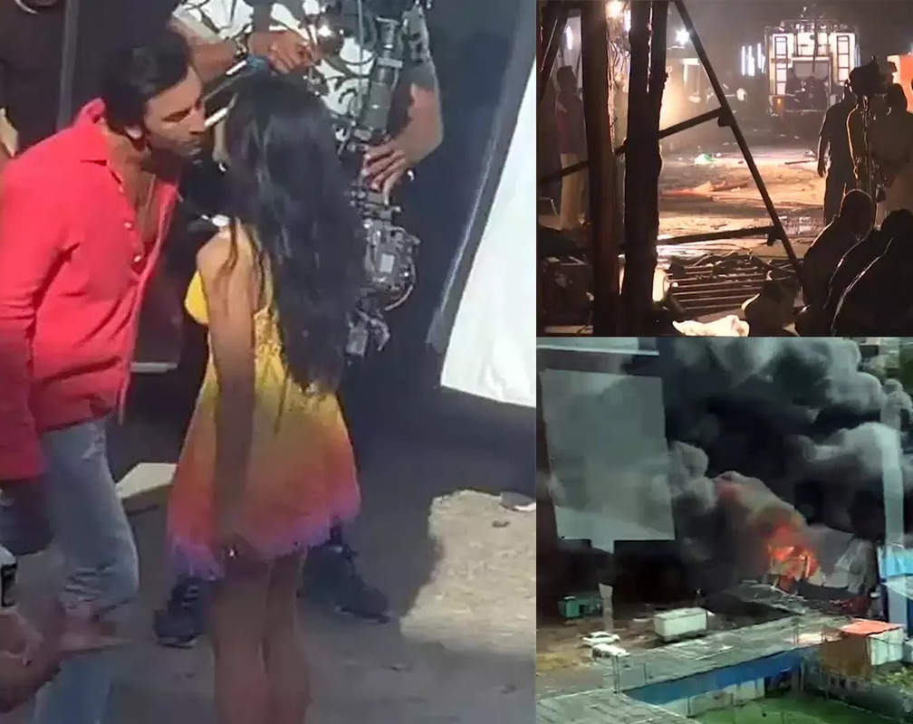 
One person dies after fire broke out at Ranbir Kapoor-Shraddha Kapoor's film sets, Rajshri Productions sets also gutted
