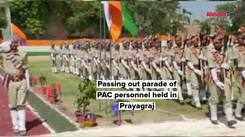 Passing out parade of PAC personnel held in Prayagraj