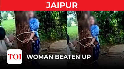 Banswara: Woman tied to tree, beaten up over suspicion of affair