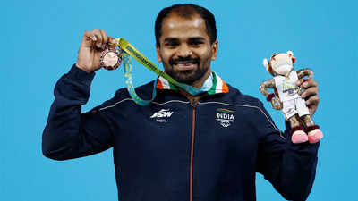 CWG 2022: Weightlifter Gururaja Poojary wins bronze in 61kg category