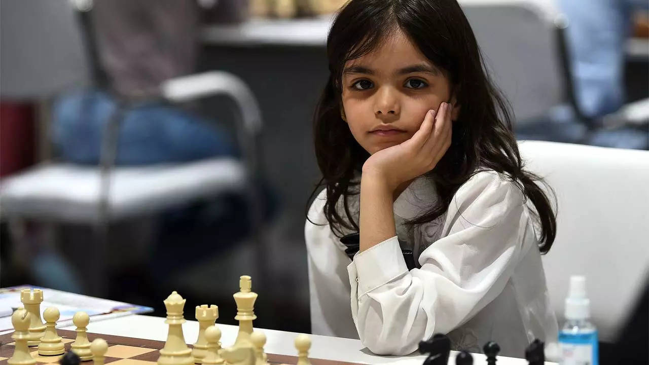 8-year-old girl from Palestine, the darling of Chess Olympiad