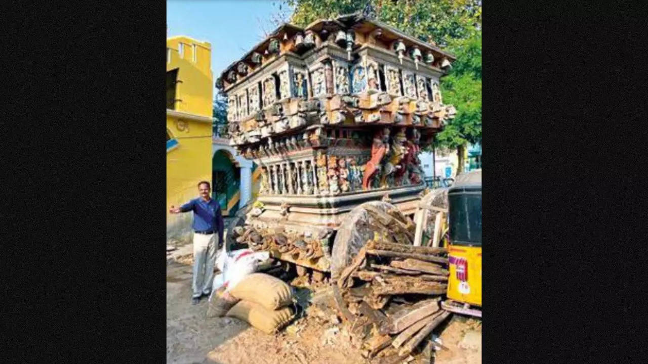 Madakasira Madakasira s 400 yr old Chariot Cries For Attention