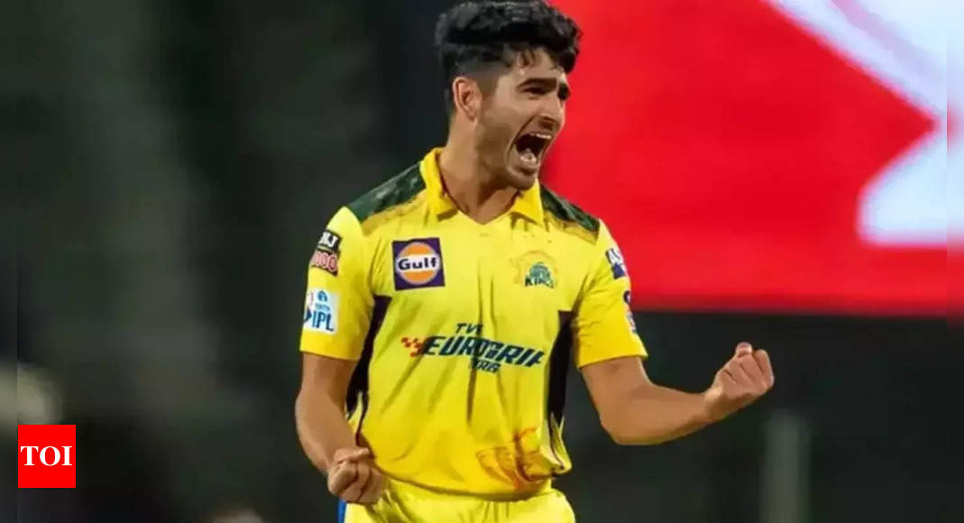 Mahendra Singh Dhoni, Ruturaj Gaikwad have played a huge role in my cricketing journey: Pacer Mukesh Choudhary | Cricket News – Times of India