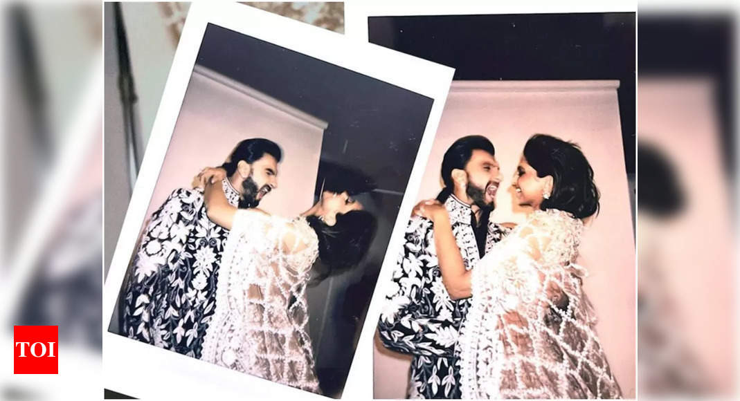 Deepika Padukone shares polaroid perfect moments with Ranveer Singh from fashion show | Hindi Movie News