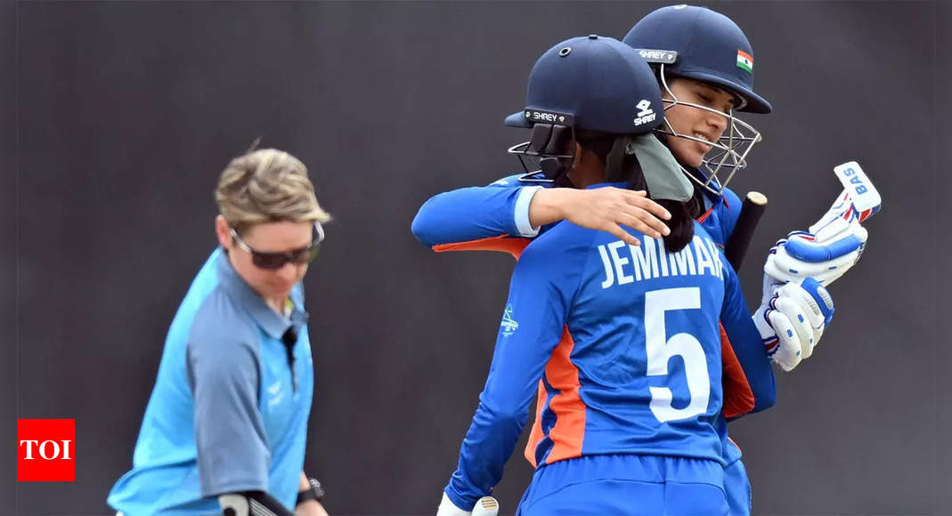 Smriti Mandhana stars as India beat Pakistan to register first win of CWG 2022 | Commonwealth Games 2022 News – Times of India